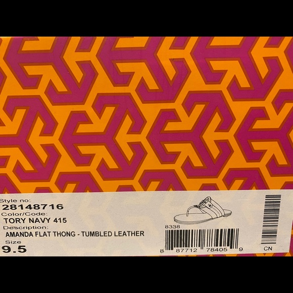 Tory Burch, Amanda Flat Thong, 9.5 - Picture 8 of 8